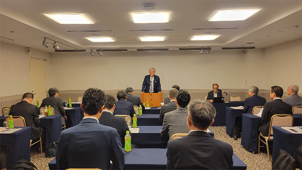 千葉会長による挨拶